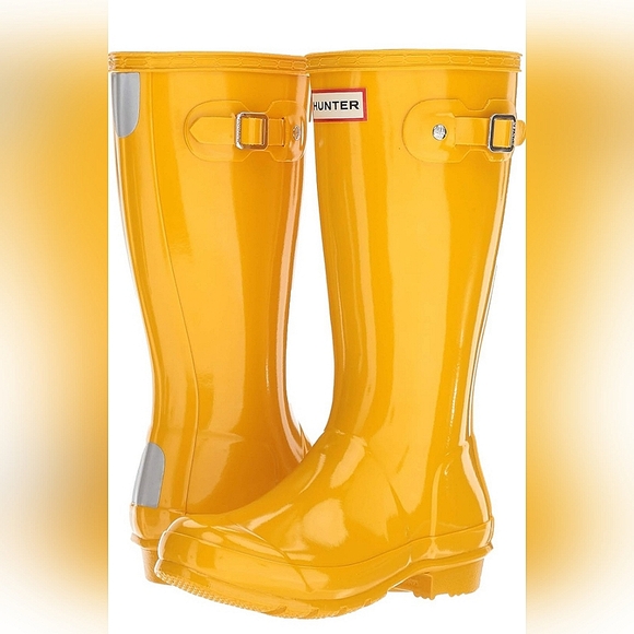 Hunter Other - ☆Hunter Big Kids Original Gloss Mustard Yellow Rain Boots☆